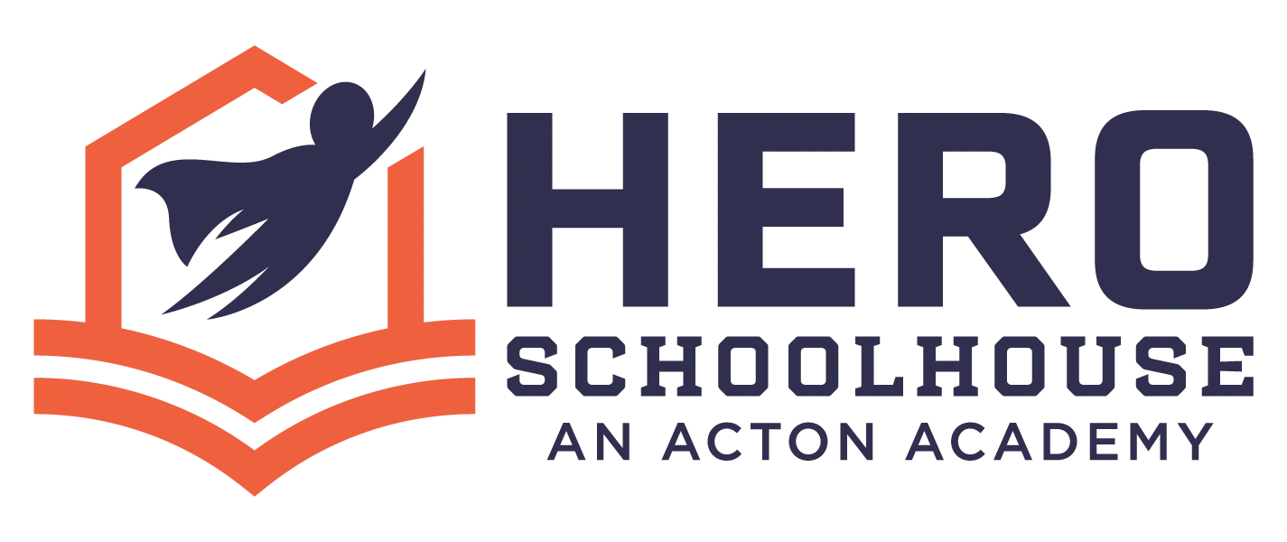 Hero Schoolhouse: An Acton Academy Logo