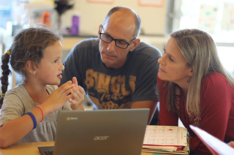 Student and teacher collaboration